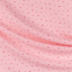 Bambula Algodón Corazones Salmón - Ribes y Casals