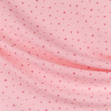 Bambula Algodón Corazones Salmón - Ribes y Casals