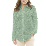 Bambula Algodón Flowers Menta - Ribes y Casals