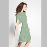 Bambula Algodón Flowers Menta - Ribes y Casals