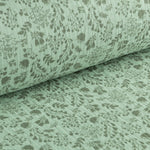 Bambula Algodón Flowers Menta - Ribes y Casals