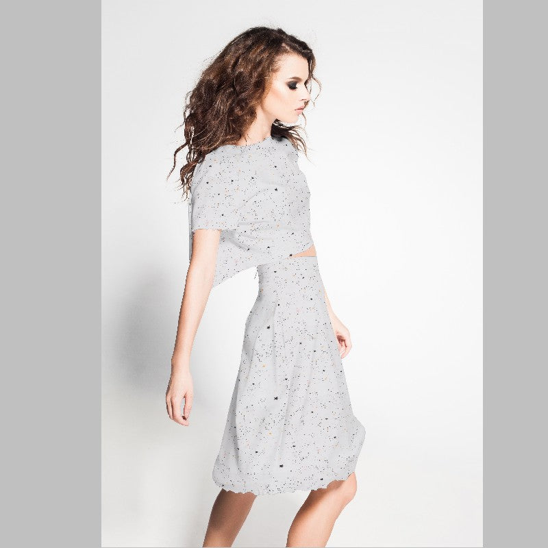 Bambula Algodón Galaxy Blanca - Ribes y Casals