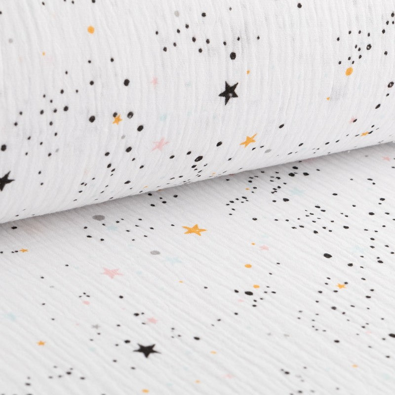 Bambula Algodón Galaxy Blanca - Ribes y Casals