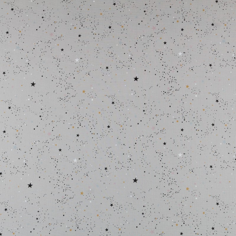 Bambula Algodón Galaxy Gris - Ribes y Casals