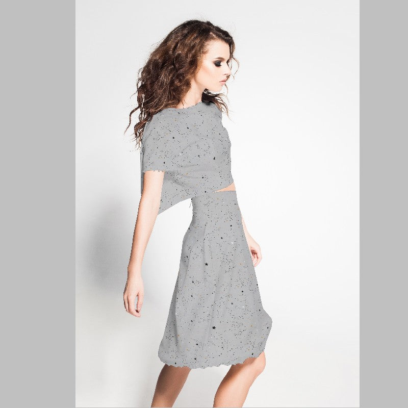 Bambula Algodón Galaxy Gris - Ribes y Casals