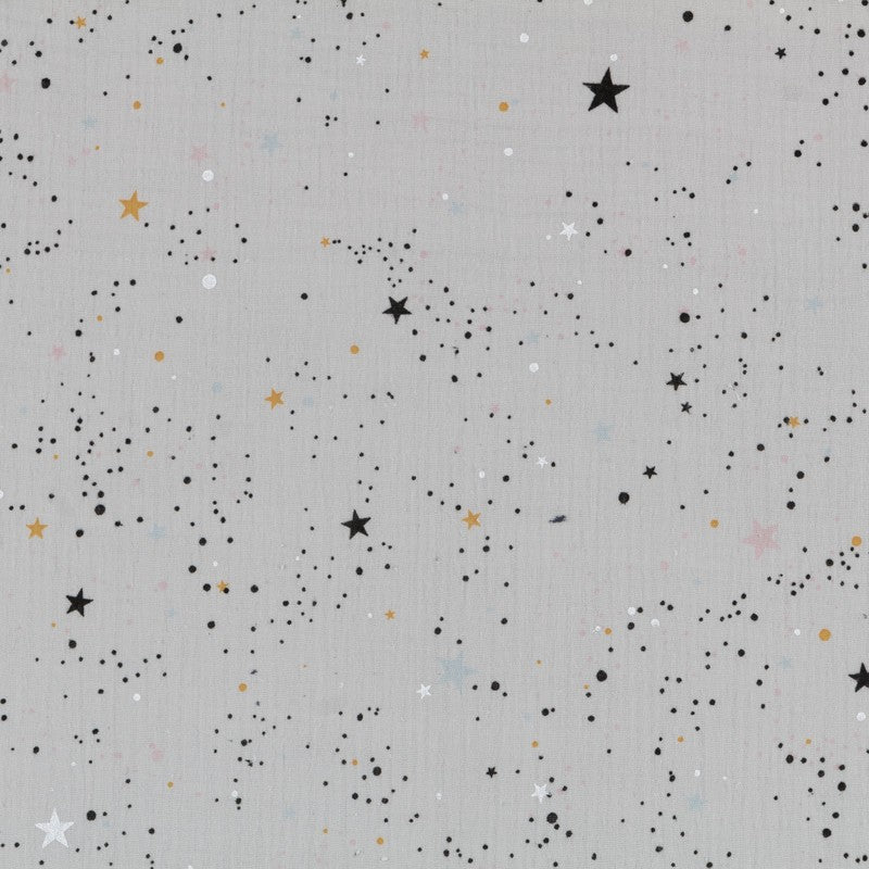 Bambula Algodón Galaxy Gris - Ribes y Casals