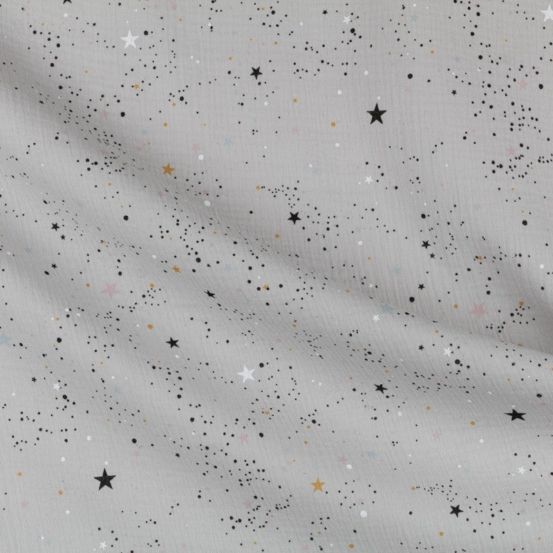 Bambula Algodón Galaxy Gris - Ribes y Casals