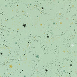 Bambula Algodón Galaxy Menta - Ribes y Casals