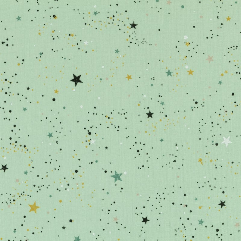 Bambula Algodón Galaxy Menta - Ribes y Casals