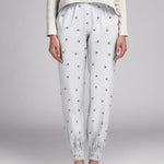 Bambula Algodón Palmeras Blanca - Ribes y Casals