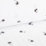 Bambula Algodón Palmeras Blanca - Ribes y Casals