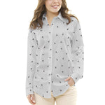 Bambula Algodón Palmeras Gris - Ribes y Casals