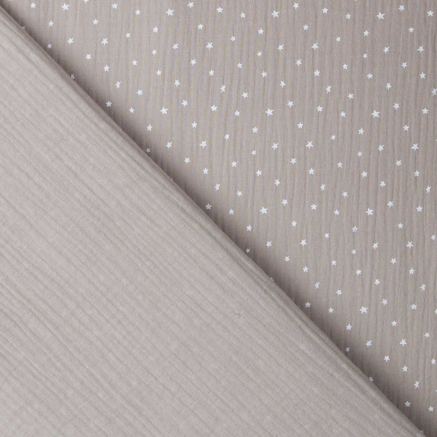 Bambula Algodón Stars Beige - Ribes y Casals