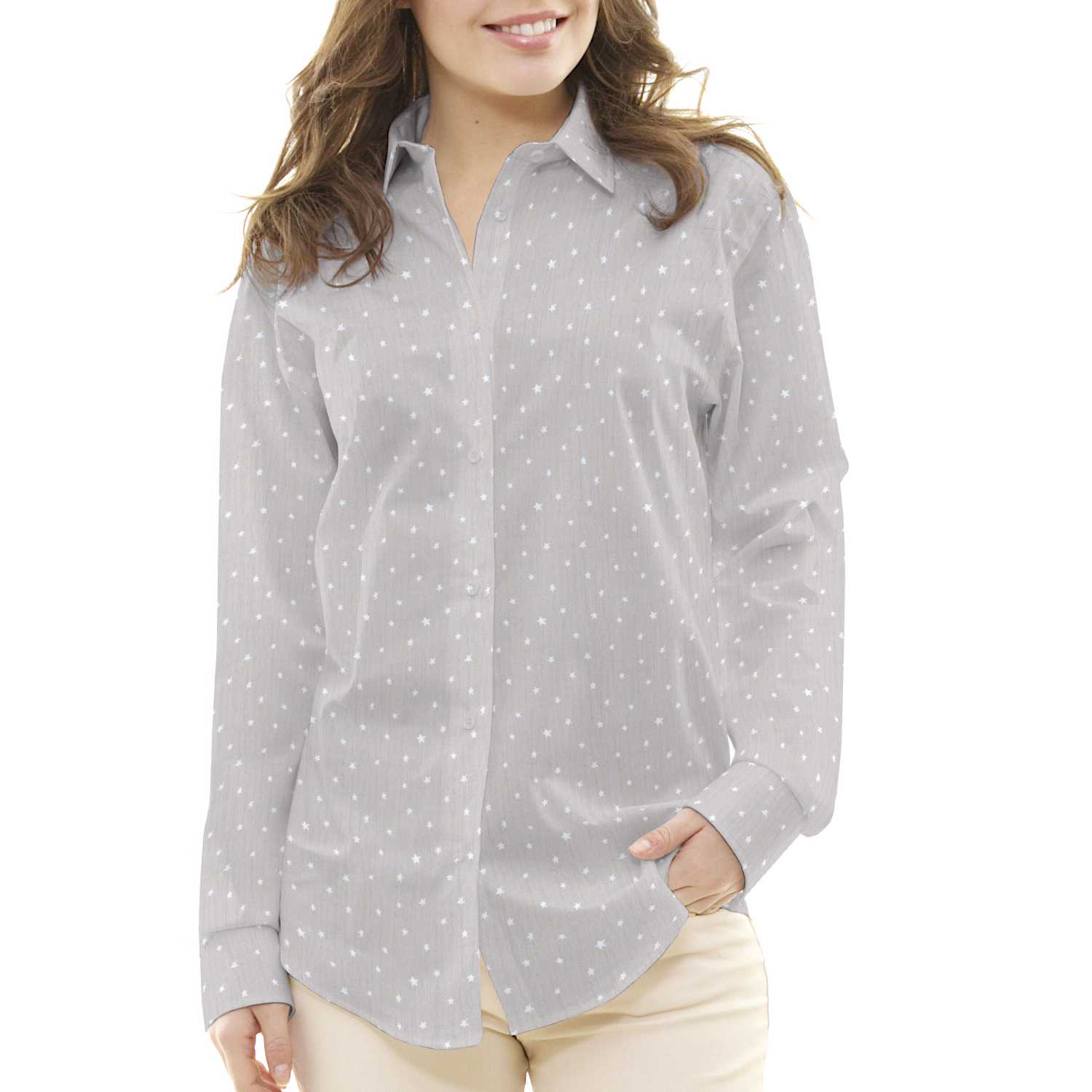 Bambula Algodón Stars Beige - Ribes y Casals