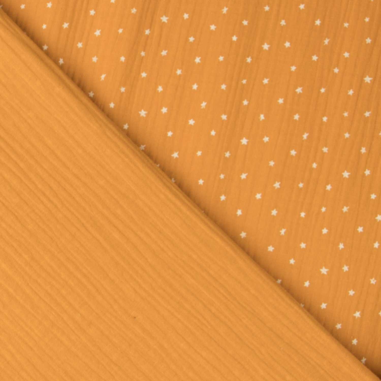Bambula Algodón Stars Ocre - Ribes y Casals