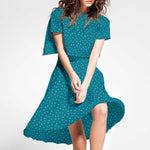 Bambula Algodón Stars Verde - Ribes y Casals