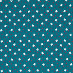 Bambula Algodón Trébol Verde - Ribes y Casals