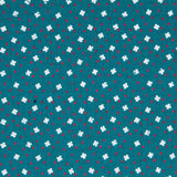 Bambula Algodón Trébol Verde - Ribes y Casals