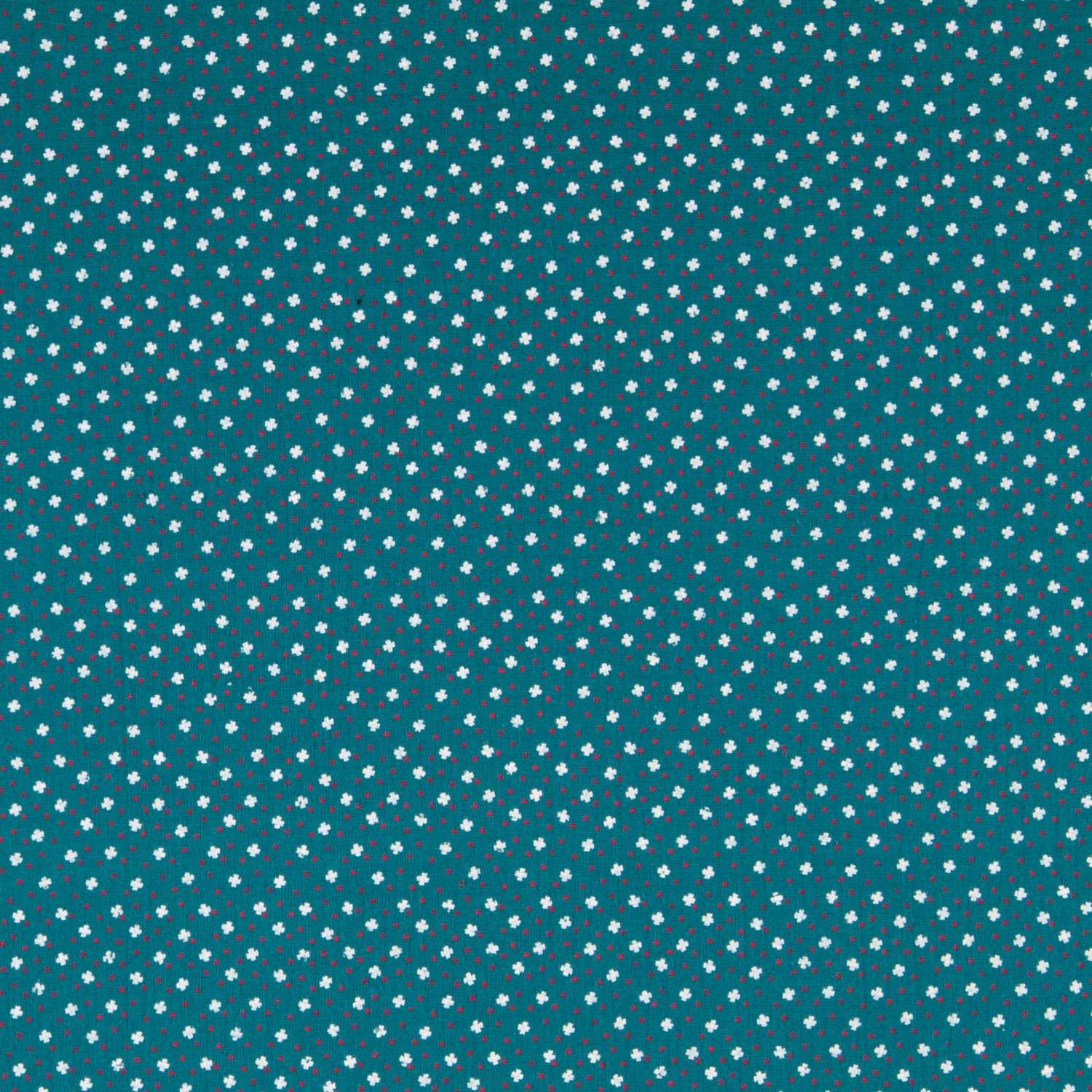 Bambula Algodón Trébol Verde - Ribes y Casals