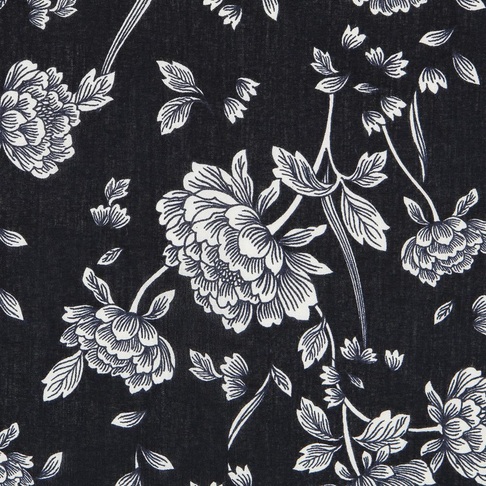 Bambula Cretona Azul Oscuro - Ribes y Casals