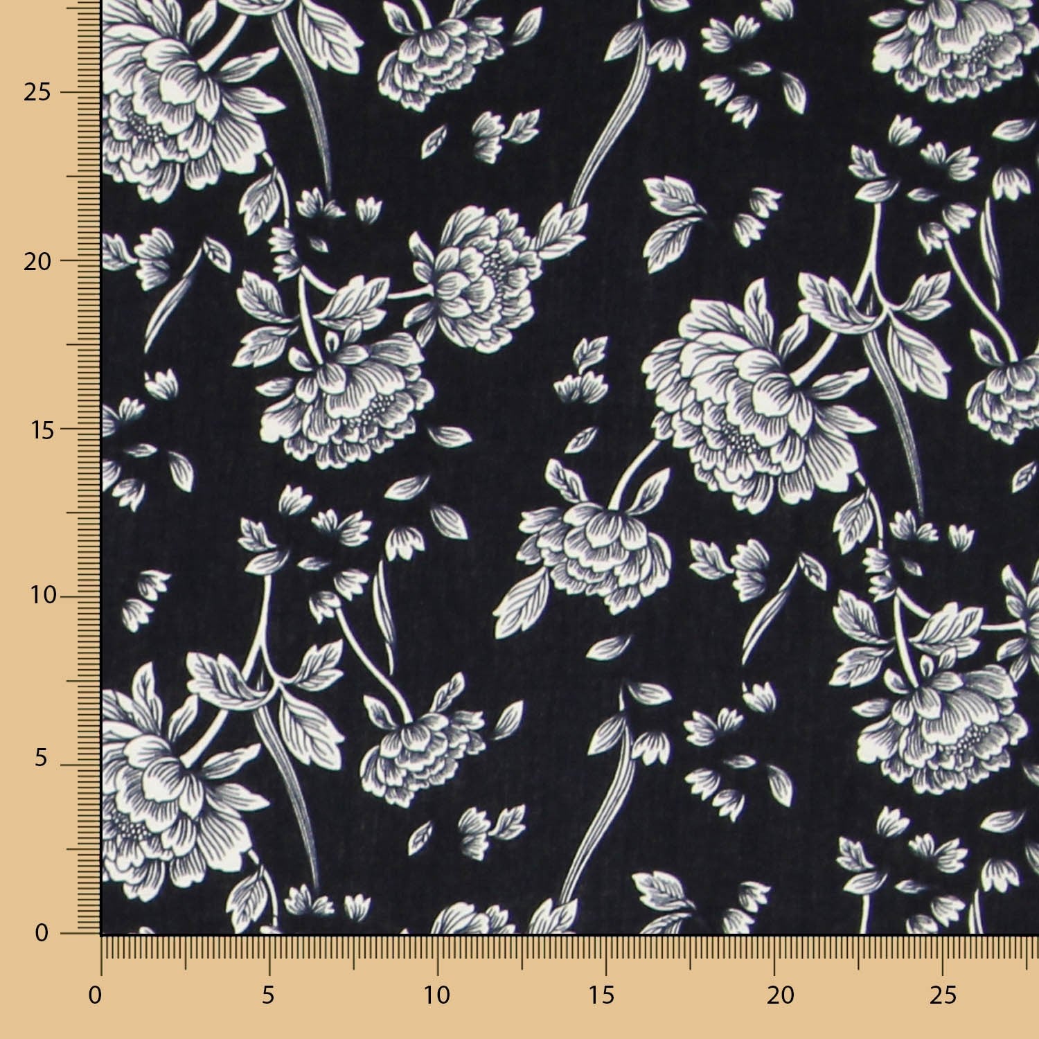 Bambula Cretona Azul Oscuro - Ribes y Casals