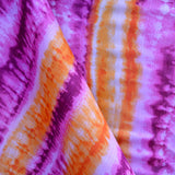 Bambula Estampada Tie-Dye Listas Naranja - Ribes y Casals