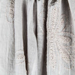 Bambula Poliester Bordado Gris - Ribes y Casals