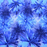 Bambula Satén Estampada Azul - Ribes y Casals