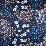 Bambula Satén Floral Azul - Ribes y Casals