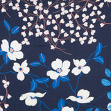 Bambula Satén Floral Azul - Ribes y Casals