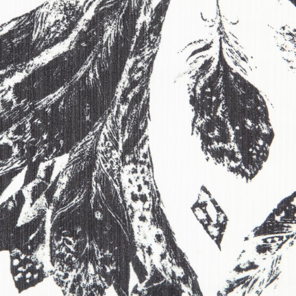 Bambula Satén Floral Negro - Ribes y Casals