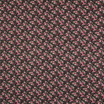 Bambula Viscosa Flor Pequeña Negro - Ribes y Casals