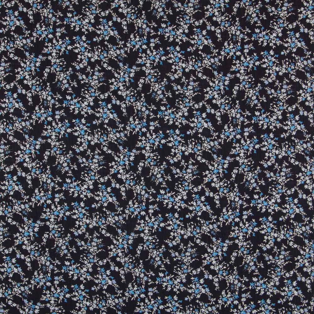 Bambula Viscosa Flores Celeste - Ribes y Casals