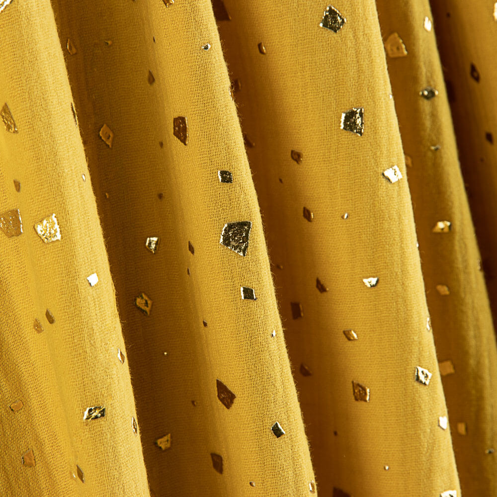 Muselina Algodón Moteado Lurex Albero - Ribes y Casals