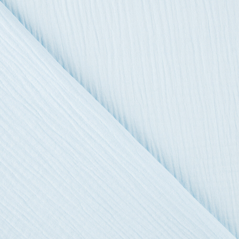 Retal Bambula Algodón Azul Cielo 80x135 cm - Ribes y Casals