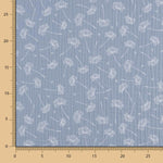 Bambula Algodón Diente León Azul Medio - Ribes y Casals