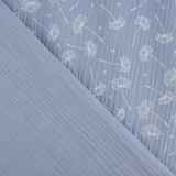 Bambula Algodón Diente León Azul Medio - Ribes y Casals