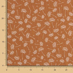 Bambula Algodón Diente León Carmesí - Ribes y Casals