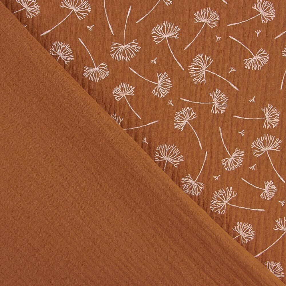 Bambula Algodón Diente León Carmesí - Ribes y Casals