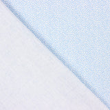 Bambula Algodón Estampada Moteado Azul Claro - Ribes y Casals