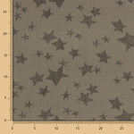 Bambula Algodón Estampada Multi Estrella Verde Caza - Ribes y Casals