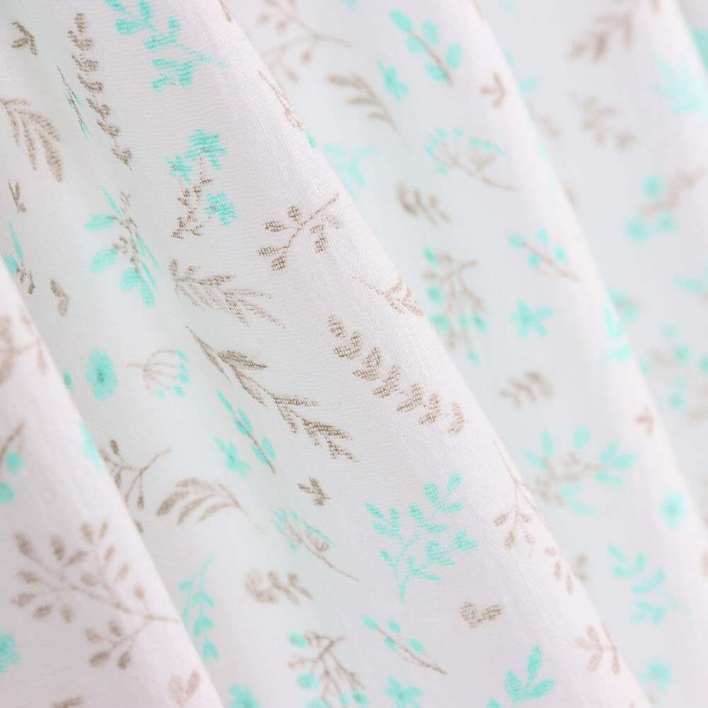 Muselina Algodón Ramas Lima - Ribes y Casals