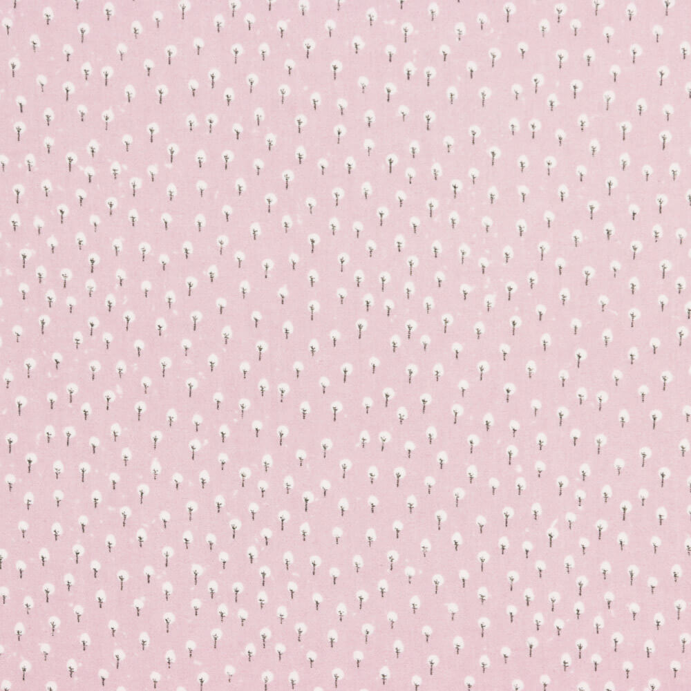 Bambula Algodón Estampada Árboles Rosa Maquillaje - Ribes y Casals