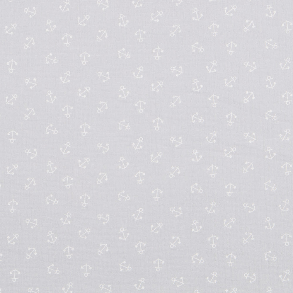 Bambula Algodón Marinera Gris Perla - Ribes y Casals