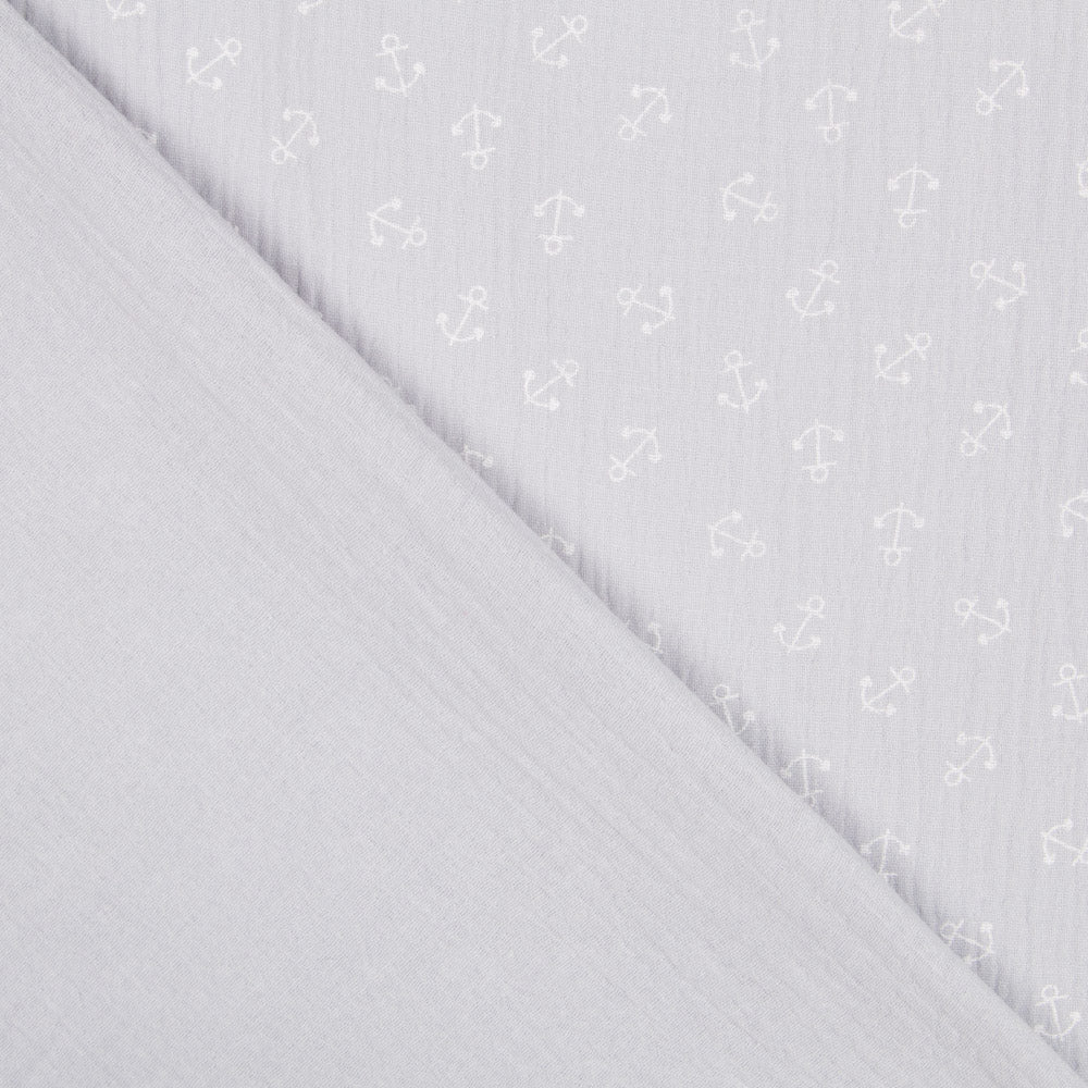 Bambula Algodón Marinera Gris Perla - Ribes y Casals