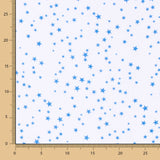 Muselina Algodón Mini Estrella Azulón - Ribes y Casals