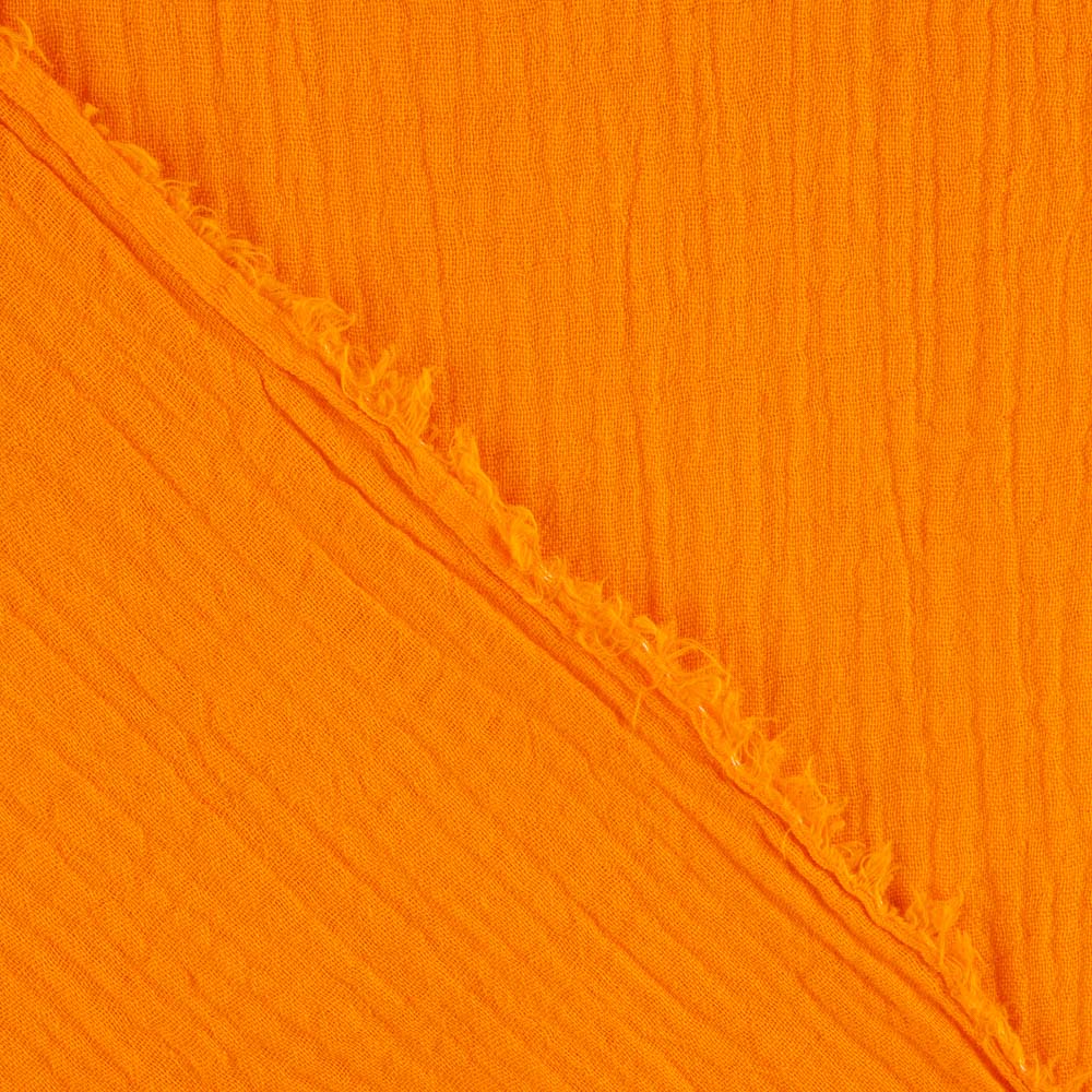 Bambula Algodón 140 cm Naranja Intenso - Ribes y Casals