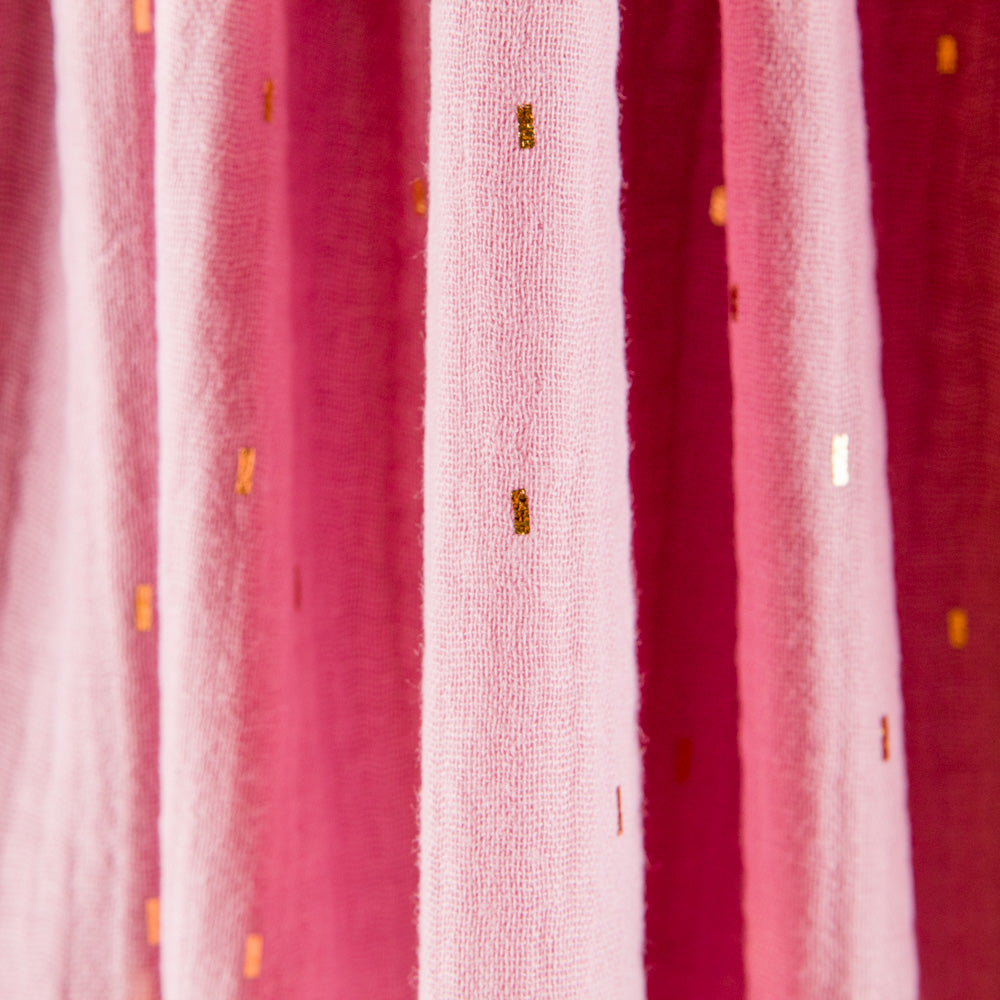 Bambula Algodón Rain Rosa Pálido - Ribes y Casals