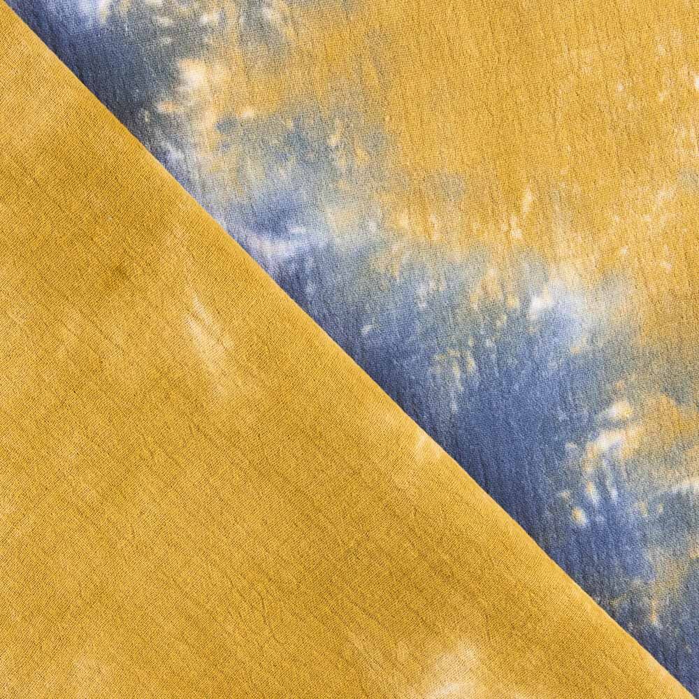 Bambula Algodón Tie Dye Gris - Ribes y Casals