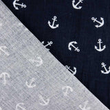 Bambula Algodón Anclas Marino - Ribes y Casals